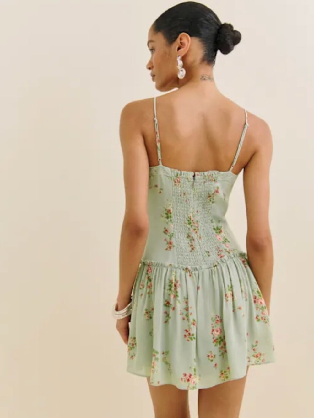 Reformation Citrus Dress Green - Size 4 - Picture 2 of 4